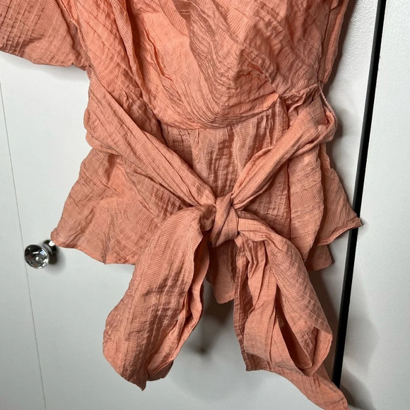 MINKPINK VERA ONE SHOULDER TOP - PINK, SMALL - Picture 6 of 7